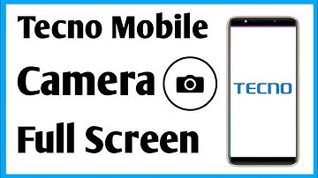 Tecno Mobile Ka Camera Ka Full Screen Kaise Kare | How To Full Camera Screen Tecno Phone