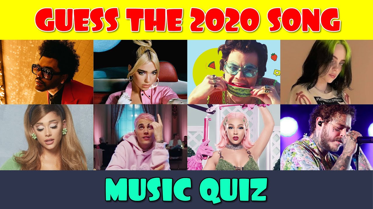 2020 Music Quiz  Can You Guess the 25 Top Songs of 2020