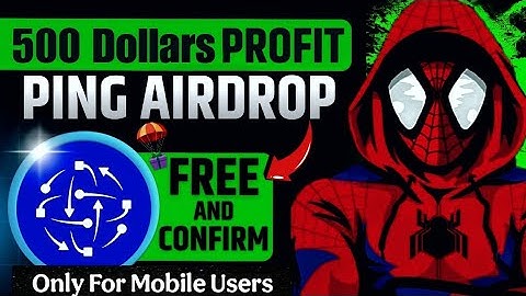 Ping Network Airdrop | New Depin Project | Confirmed  Airdrop | Only For Mobile Users
