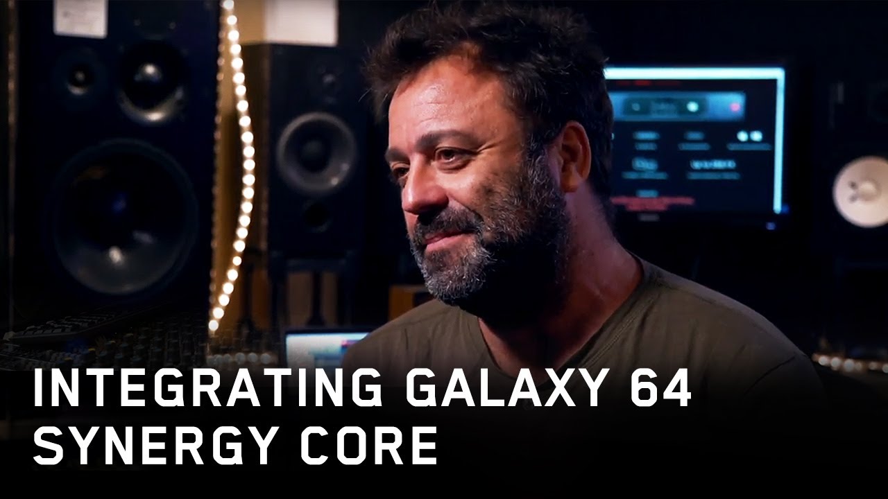 Olivier Lude on Integrating Galaxy 64 Synergy Core in His Studio English subs