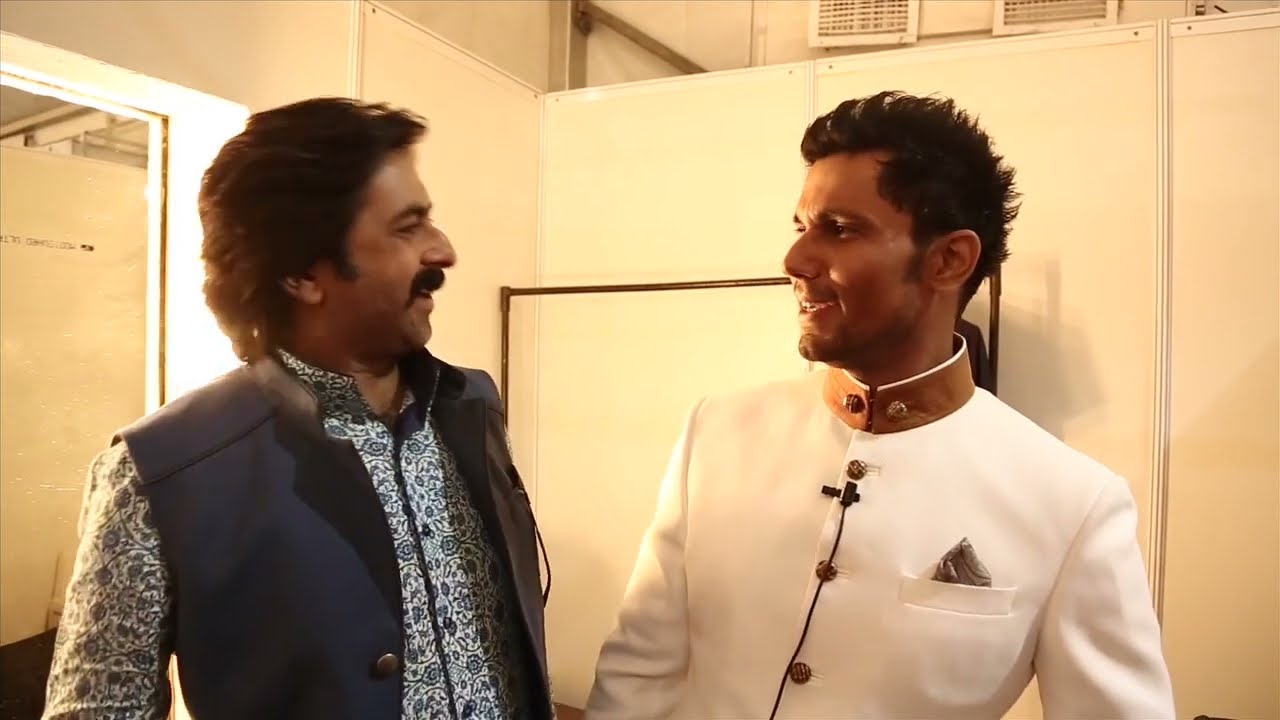 Rohit Kamra in conversation with Randeep Hooda at Amazon India Fashion Week