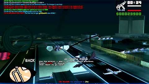 Extreme Stunting SA-MP - Custom spawn point setting preview.