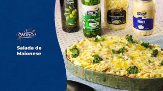 Salada De Maionese Cremosa E Saborosa Com Ingredientes Que Você Tem Em Casa