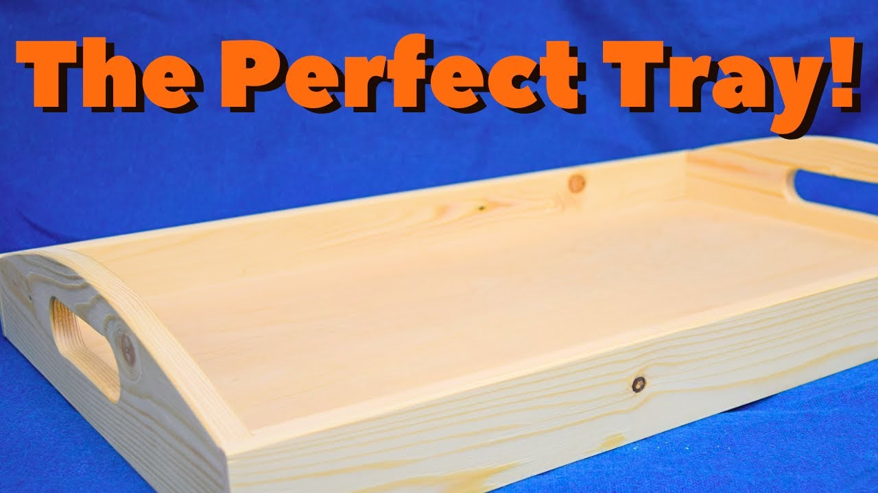 Handmade Wooden Serving Tray: Easy DIY Project for Beginners 