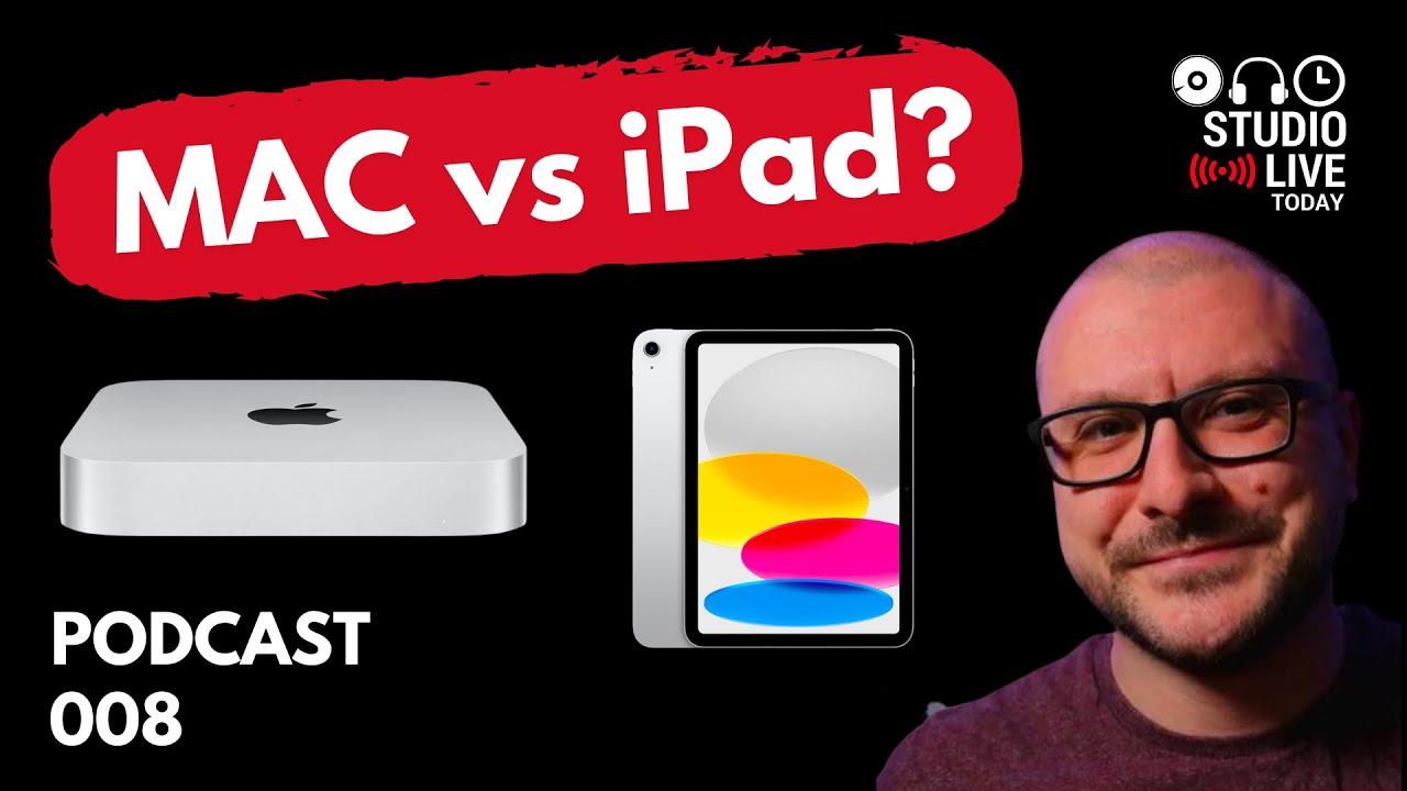 Mac vs iPad Studio Live Today Podcast (Ep 8) feat. The GarageBand