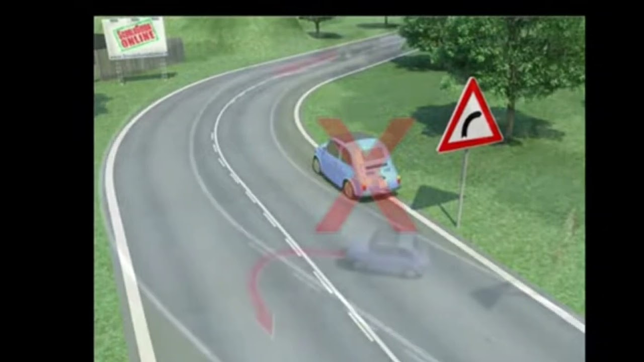 SEGNALI DI PERICOLO (part 1).  Italian driving school in Pidgin