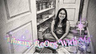 Fall Bookshelf Reorganization & Library Tour
