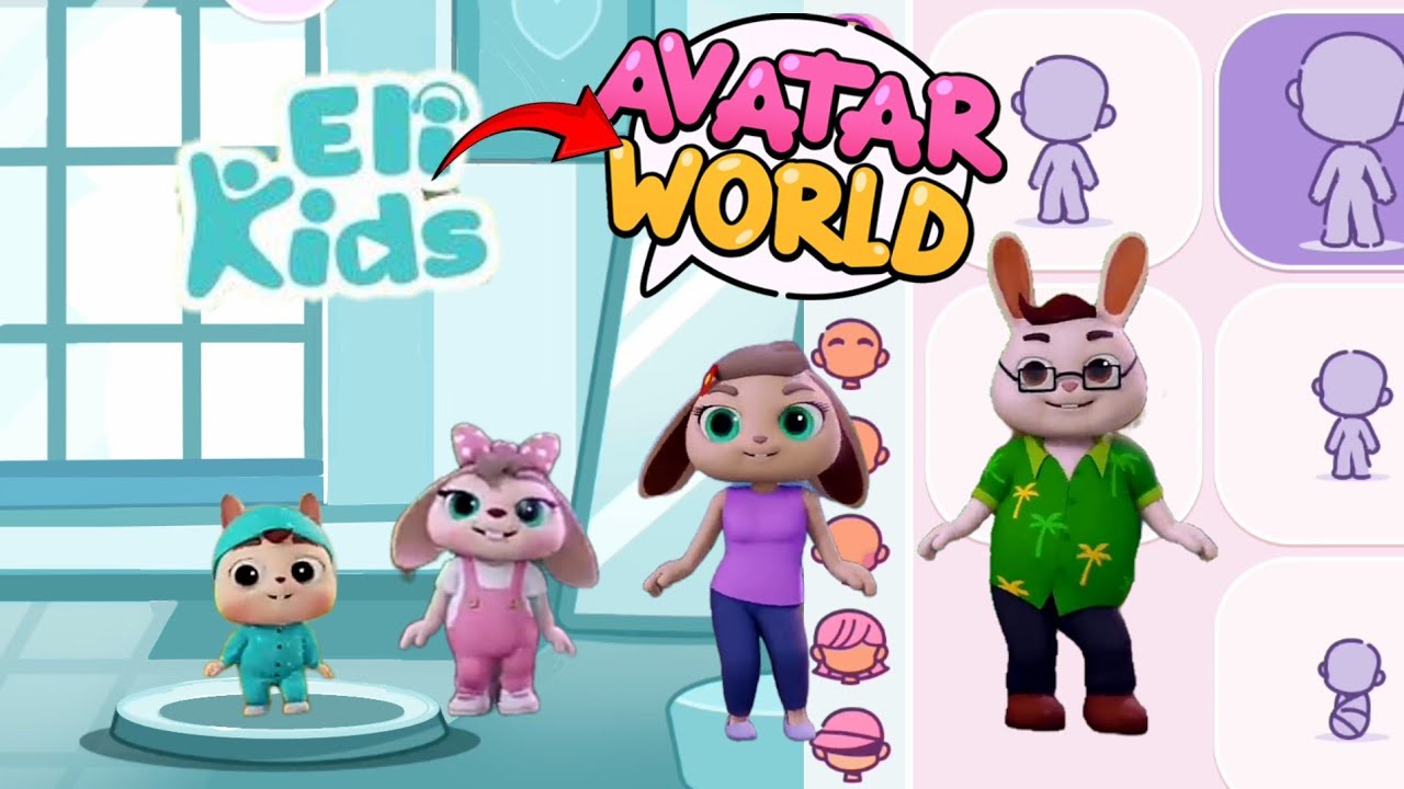 NEW HOW TO MAKE ELI KIDS CHARACTERS IN PAZU AVATAR WORLD #avatarworld # ...