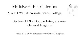 11.3-1 - Double Integrals over General Regions