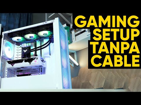 Enjoy Pasang Gaming Setup Paling Clean,Tanpa Cable Dan Putih! Asus TUF ...