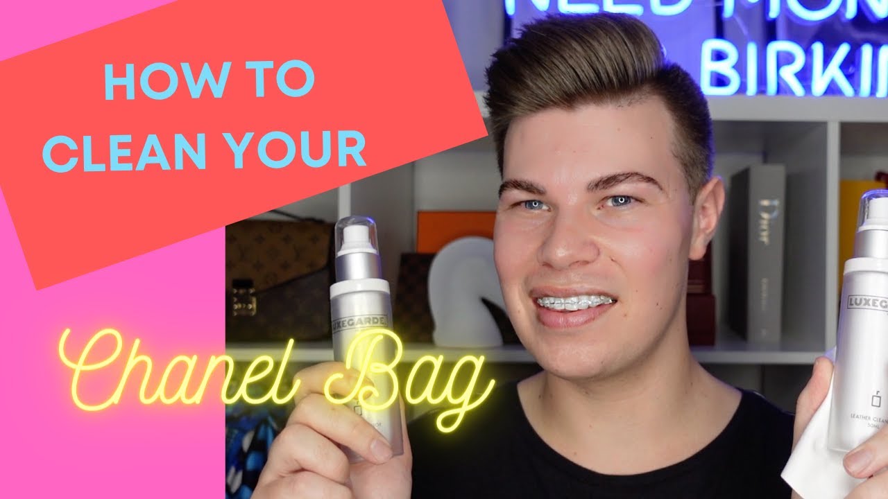 HOW TO CLEAN YOUR CHANEL BAG - SLGS & MORE! 