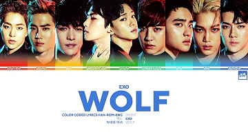 EXO (엑소) '늑대와 미녀 (Wolf) (EXO'rDIUM ver.)' - Color Coded Lyrics [HAN/ROM/ENG]