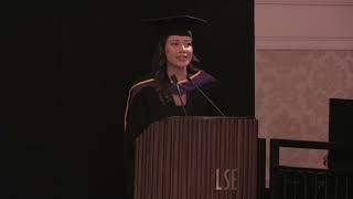Keep on moving forward | Annelie Ajami speaks to the LSE Government Class of 2026