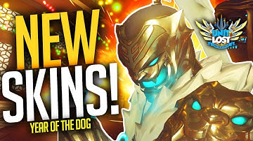 Overwatch - Year of the Dog NEW SKINS and ITEMS! (GENJI LOOKS INSANE!)