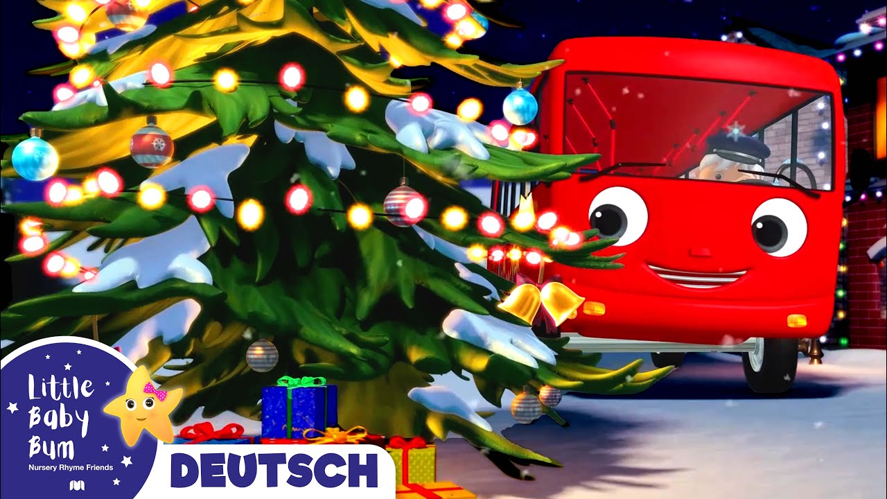 Die Räder des Busses Weihnachten | Kinderlieder | Little Baby Bum Deutsch | Cartoons für Kinder