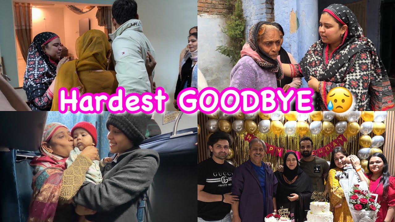 Alvida Maudaha 😥 | My Pre Birthday Celebration 🎉 