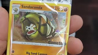 Sandaconda promo card from GameStop! #Shorts