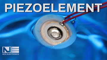 A Humidifier Is Quite Interesting / How Does a Piezoelement Work?