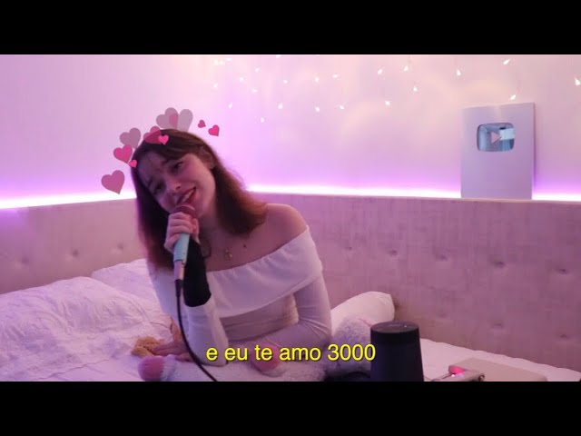 Cantando lovely - Billie Eilish em Português (COVER ft. Lulu Silvério) 