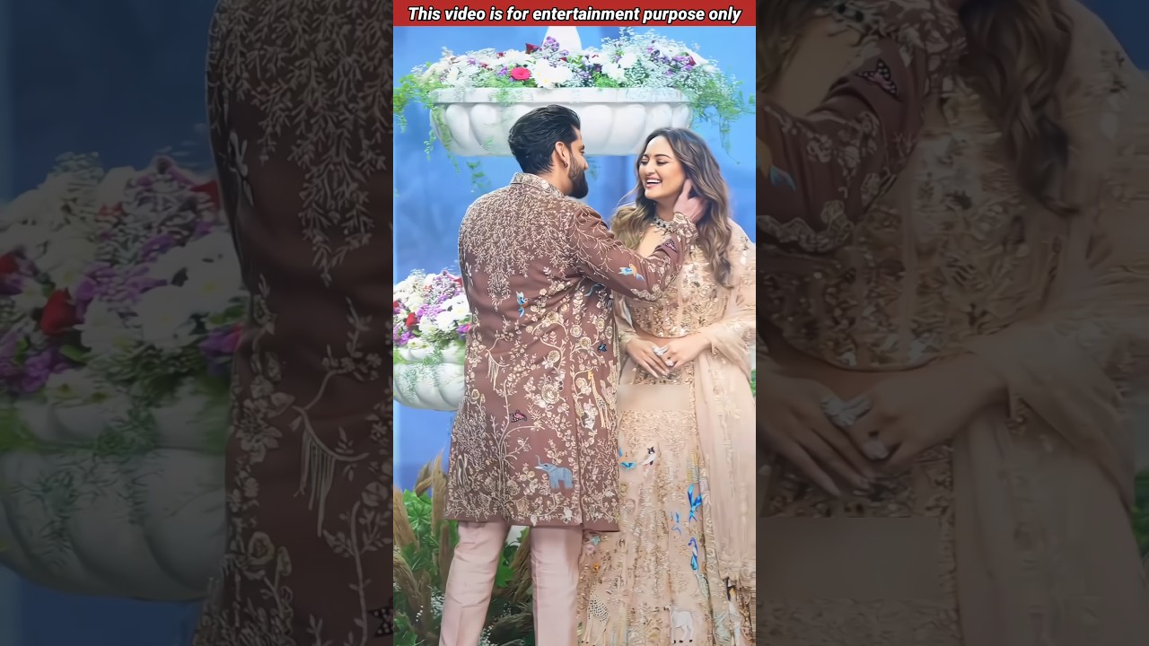 Zaheer Iqbal Sonakshi Sinha का बहुत ध्यान रखते हैं | #shortsfeed