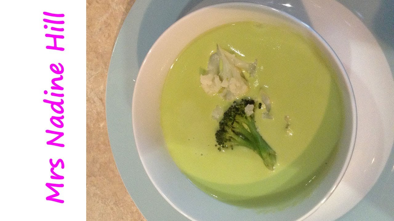 A Slimming World Version of 'Cream of Broccoli' Soup YouTube