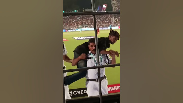 Salute Kolkata Police ❣️ Virat Kohli Fan Enter Ground To Meet Kohli 🔥 Kolkata Eden Garden