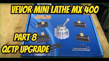 Cheap Chinese Quick Change Tool Post install - Warning: Not the correct way to install.