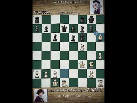 Horikita Vs Hashimoto | Ayanokōji Vs Sakayanagi | Chess Match Event
