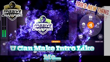 How To Make Slash Logo Reveal Intro In Kinemaster|| Slash Logo Intro || Must Watch |MassiveChampion