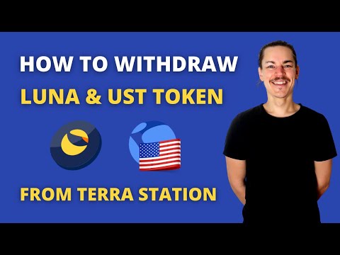 How To Withdraw LUNA & UST Token From Terra Station