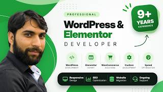 Kashif Ali | WordPress & Elementor Developer | 9+ Years Experience