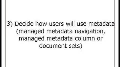 SharePoint Governance - Site Planning Part 1