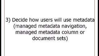 SharePoint Governance - Site Planning Part 1