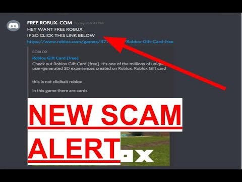 New Roblox Scam Youtube - what happens when you click the scam links in roblox