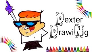 Dexters Laboratory Cartoon Drawing Coloring