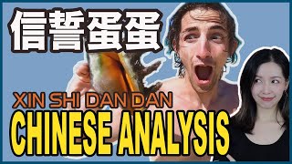 信誓蛋蛋XINSHIDANDAN CHINESE ANALYSIS | He Created A New World Record? | A French Teaches You Chinese