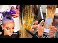 Blonde Hair Dye Compilation 💇‍♀️✂️ | Beauty Studio