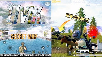 Pubg Mobile New Secret Map Livik Gameplay | PubgM New Gun Mk12