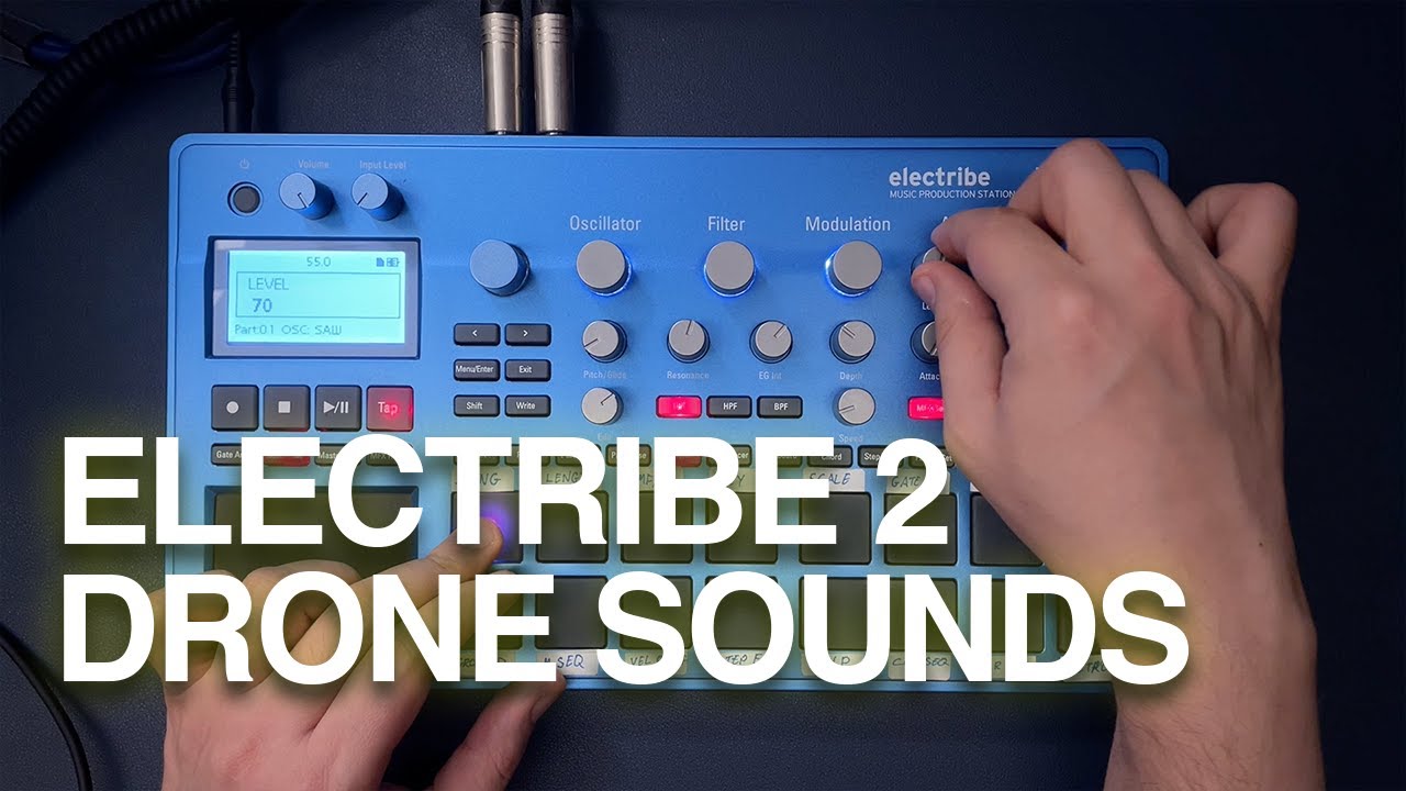Electribe 2 Tutorial - How to Make Drone Sounds & Ambient