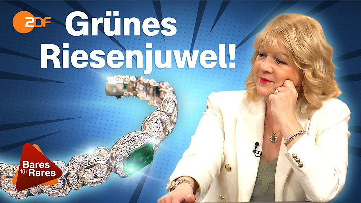 Karat über Karat: Diamantarmband mit sattem Smaragd ruft fünfstelligen Preis auf | Bares für Rares