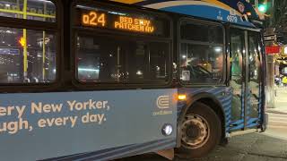 MTA NYCT: 2024 New Flyer XE40 CHARGE NG 4979 Q24