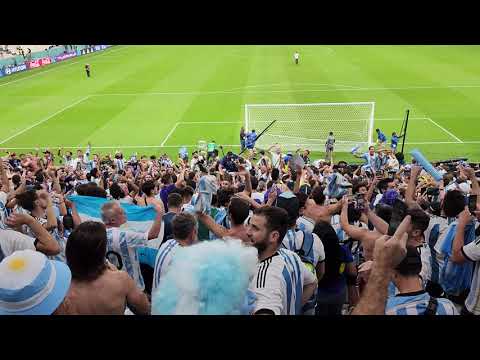 Argentine fans   Muchachos   With lyrics