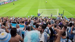 Argentine fans - Muchachos - With lyrics