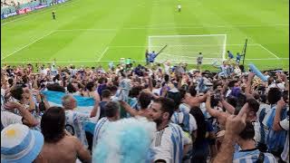 Argentine fans - Muchachos - With lyrics