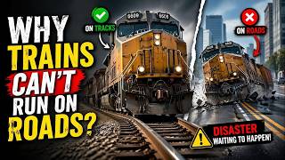 Why Trains Can’t Run on Roads (The Hidden Physics That Keeps You Alive)