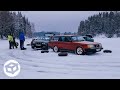 Ice drifting on a snowy frozen lake and wrc sweden  juicebox unboxed 31