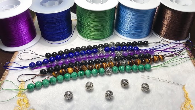 Elastic Cords Sharing  How To Secure a Beaded Bracelet Without