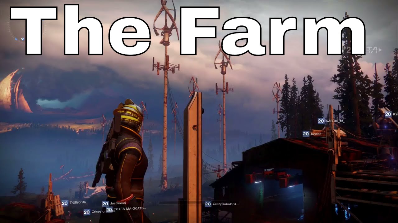 Destiny 2 The Farm 45 Minute Full Tour and Walkthrough