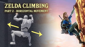 Unreal Zelda Climbing System - Part 2 (Horizontal Movement on Wall)