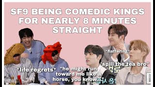 sf9 being comedic kings for nearly 8 minutes straight